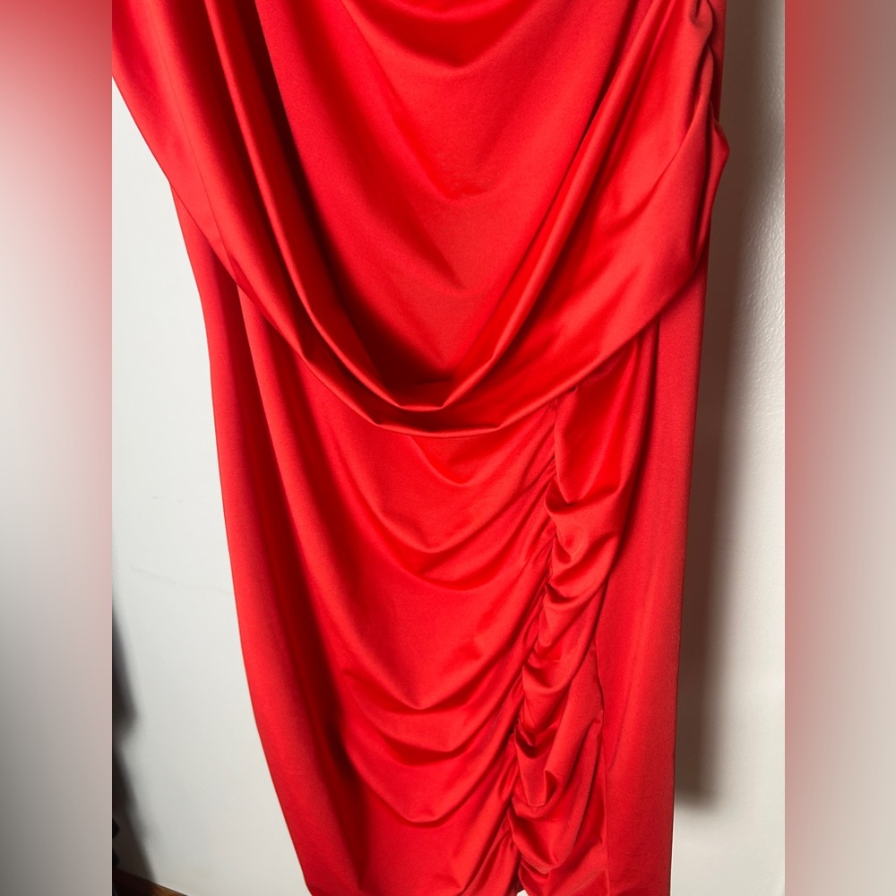 Red dress